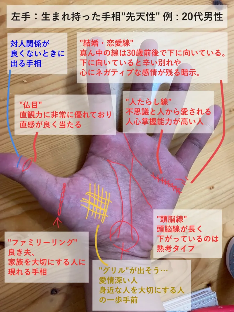 本格プラン : 手相×九星気学鑑定【画像付き】 - 画像 (2)
