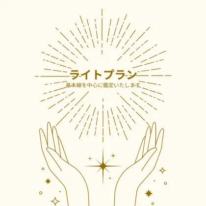 ライトプラン : 手相鑑定